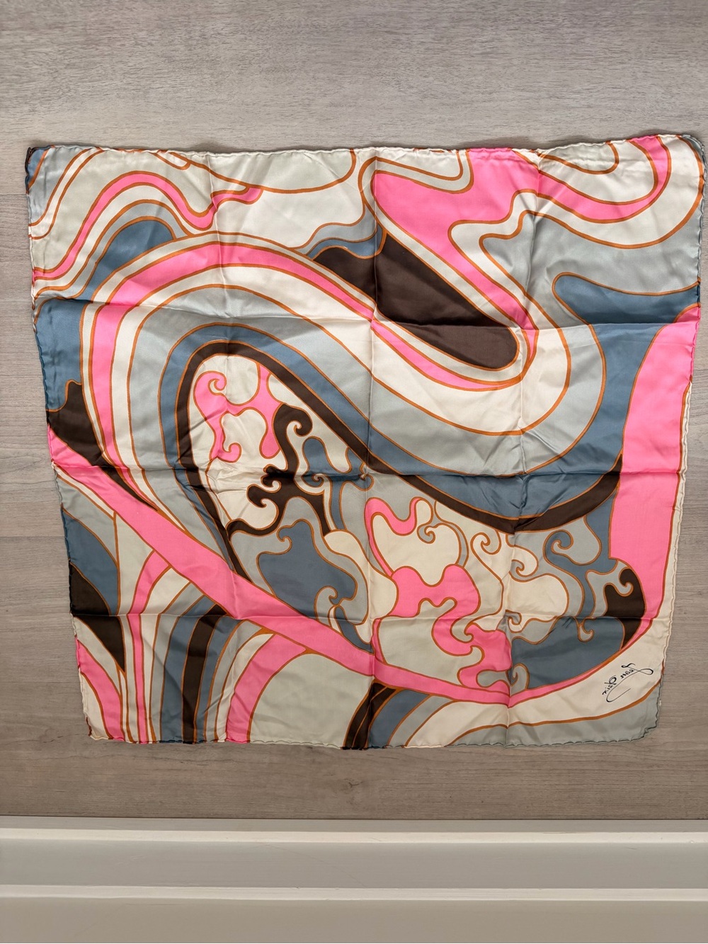 Jean Daix Vintage Scarf - Picture 3 of 3